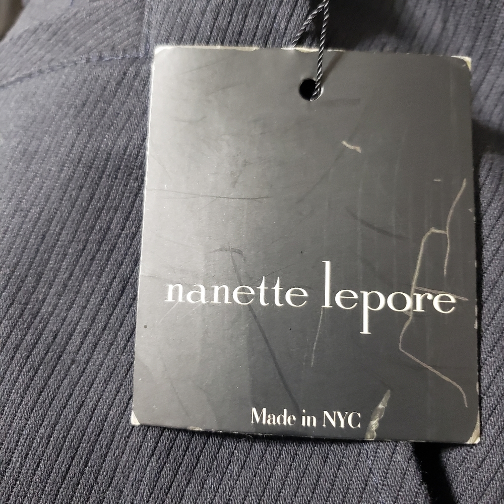 Nanette Leopore Sz 2 NWT Plunder Pant in Indigo - Picture 10 of 14